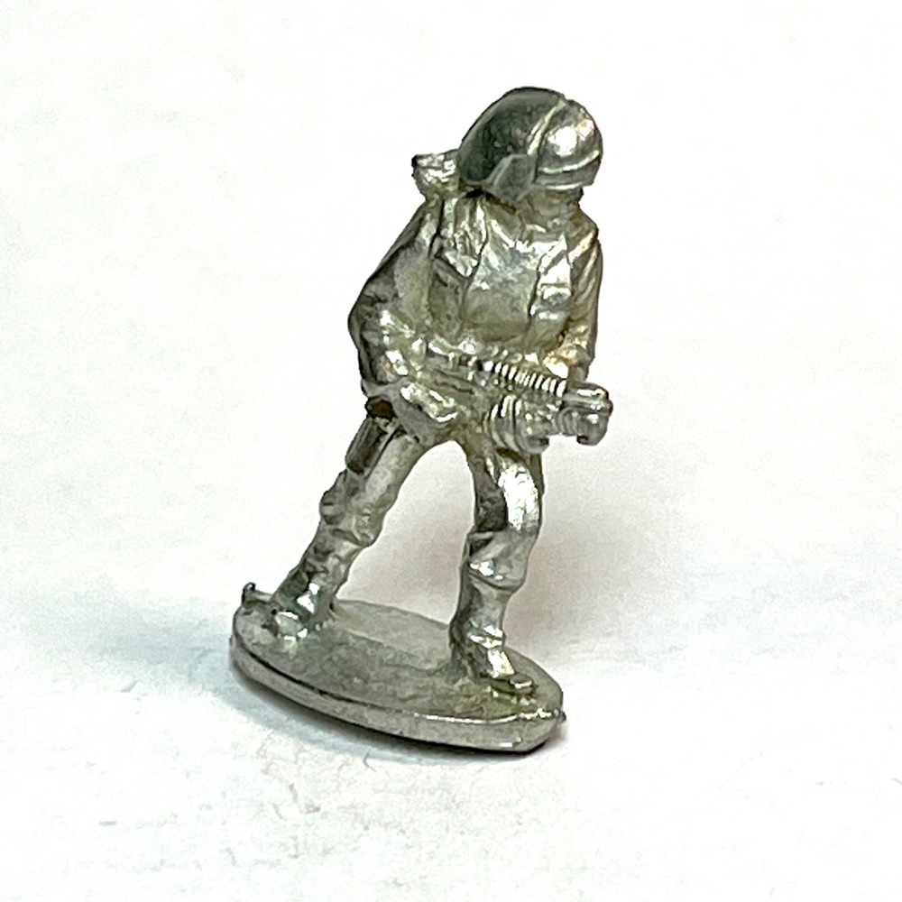 1980 Lucasfilm Star Wars Metal Miniature Rebel Trooper / Commando Figure Vintage